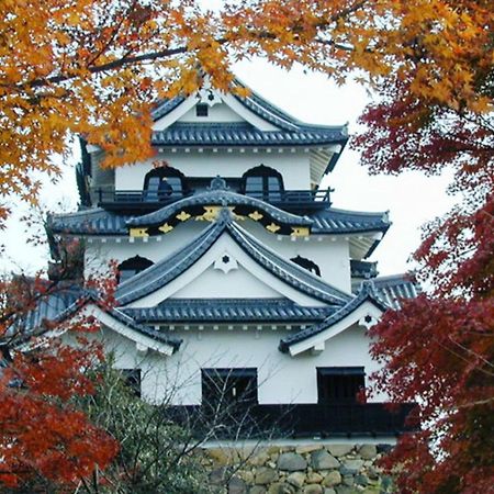 Toyoko Inn Hikone Eki Higashi Guchi Esterno foto